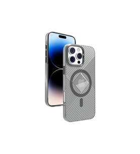 iPhone 16 Pro Max Stella Pc Sert Magsafe Kılıf - Siyah