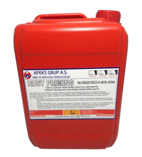 RUST – PRIMING Pas Dönüştürücü Metal Astarı - 10 Kg