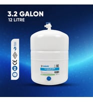 SU ARITMA CİHAZI 12 LİTRE ÇELİK SU TANKI
