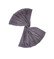 Mısırlı Eşarpları Düz Renk Vual Twill Şal (Gri)