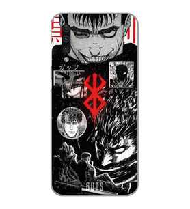Samsung Galaxy A70 Uyumlu Berserk Anime Tasarımlı Şeffaf Telefon Kılıfı