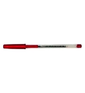 Claro Hi-Tec Tükenmez Kalem 1.0 mm Kırmızı 5 li - 2 paket (10 adet)