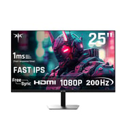 KTC H25T7 24.5" 200Hz 3ms 1920×1080 FHD Fast IPS Flat Oyuncu Monitör