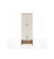 Arges Dolap 2 Raflı 2 Çekmeceli Tek Askılı 88x30x243 Çam-Aytaşı