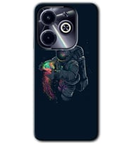 İnfinix Hot 40i Kılıf HD Desen Baskılı Kılıf - Astronot Kıyafeti