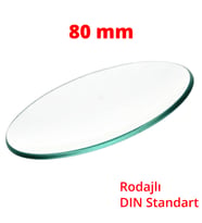 Dolar Kimya Saat Camı - 80 mm