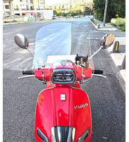 MOTOCAM Kuba Bevely Ön Cam 2022-2026 Model 42cm Şeffaf Renkli 4mm APARATSIZ