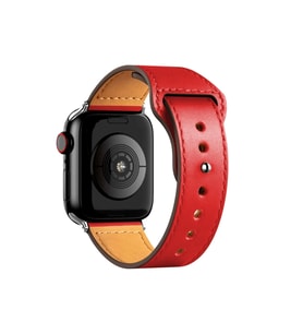 Mey İthalat® Watch 42Mm Kr415 Luaz Deri Kordon - Kırmızı