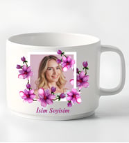 Kişiye Özel Fotoğraf Tasarımlı nescafe ve Çay Fincanı