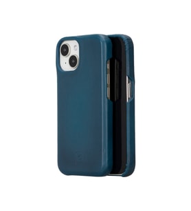 Bouletta Apple iPhone 15 Uyumlu Deri Arka Kapak F360 BRN4EF (Mavi)