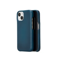 Bouletta Apple iPhone 15 Uyumlu Deri Arka Kapak F360 BRN4EF (Mavi)