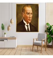 ÇERÇEVELİ ATATÜRK TABLO S581