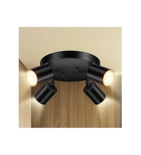 gün ışığı LED ampullü metal dörtlü hareketli. LED avize LED spot