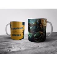 Pixxa  GANGPLANK Kişiye Özel İsimli Kupa Bardak (League of Legends, LOL)
