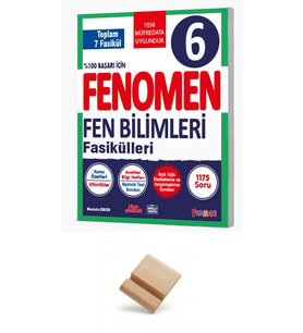 Fenomen 6. Sınıf Maarif Fen Bilimleri Fasikül Soru Bankası + Telefon Standı