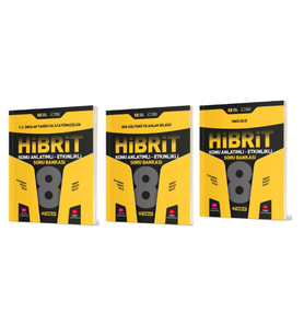 HIZ YAYINLARI 8. Sınıf İnkılap + Din + İngilizce Hibrit Soru Bankası (Konu Anlatımlı - Etkinlikli)