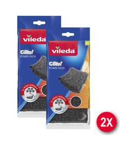Vileda 2'li Glitzi Power Inox 2'li Paket