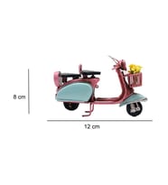 C1647 DEKORATİF METAL SCOOTER BİBLO