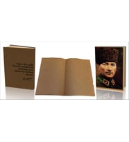 Hobi defteri / Kraft kağıt anı defteri / Nostaljik Defter