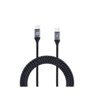 Zero Usb-c To Usb-c Cable (2m) Support 60w Pd (Siyah)