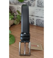 3.5 Cm Klasik Siyah Battal Orijinal Vidala Deri