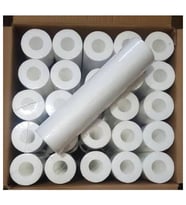 50 Adet Su Aritma Cihazi 5 Mikron Sediment Filtre 10 Inch 447413408 (Beyaz)