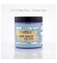 Cadence Very Chalky Home Decor Mobilya Boyası 500 ml. CH-15 ARDUVAZ MAVİ 