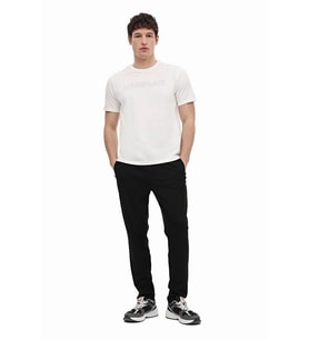 Lumberjack SB206 Pant Erkek Eşofman Altı Cepli Fermuarlı (Siyah)