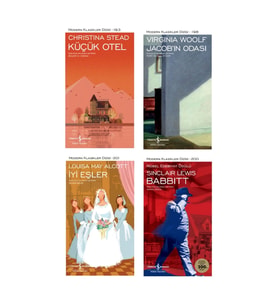 Jacob’in Odası Yazar + Küçük Otel + Iyi Eşler + Babbitt- 4 Kitap Set - Iş Bankası Özel Set Jacob’in
