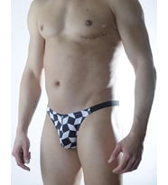 Mulvxbrf Brf02 Erkek Küp Desenli Brazillian Slip (Mulvix)