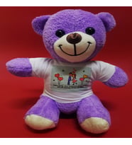 Oyuncak Peluş Ayıcık Hediyelik Ayı Tişörtlü Ayıcık