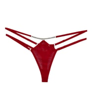 Kadın Zincirli Taşlı Fantazi Külot 7027 BGL-ST04363 (Kırmızı)