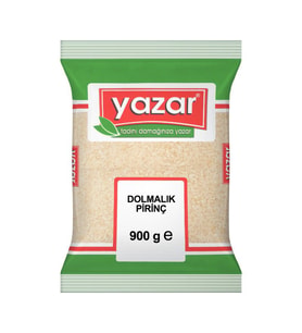 Yazar Dolmalık Sütlaçlık  Pirinç 900Gr