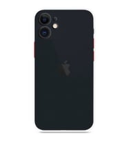 Apple iPhone 11 Transparent Slim Case Siyah