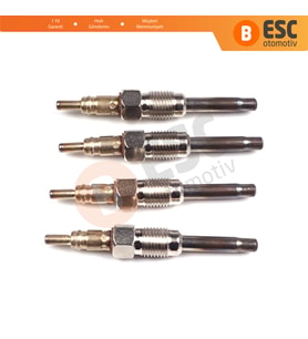Alfa Fiat Lancia Opel Nissan 1.9 2.4 D için 4 Adet Isıtma Bujisi GX80