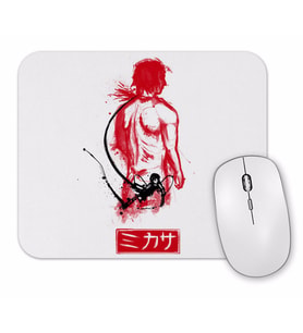 Mikasa Ackermann Traditional Mikasa Mouse Pad