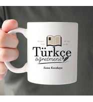 Türkçe Öğretmenlerine Hediye Kupa Bardak