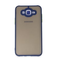 Samsung Galaxy J7 Kılıf Montreal Silikon Kapak - Lacivert