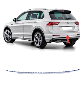 Tiguan Rline Arka Tampon Orta Kromu 2017 Sonrası 5Na853835 2Zz