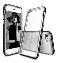 Ringke Frame iPhone 7 ile Uyumlu Çerçeveli Bumper Kılıf Sf Black (Siyah)