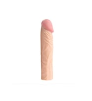 3,5 cm Dolgulu Realistik Penis Kılıfı