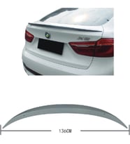 BMW X6:E71 Bagaj Spoyleri Gri M Performance 51622166959 Wender