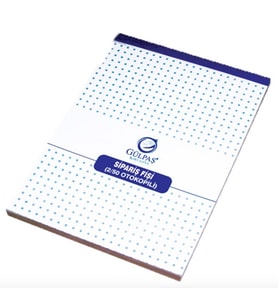 Gülpaş Sipariş Fişi Otokopili 2/50 14X20 - 2 adet