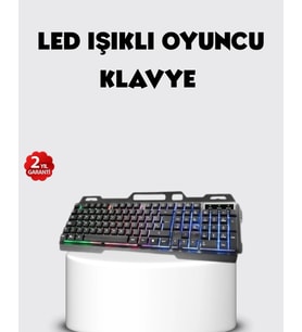 Rgb Aydınlatmalı Klavye Mouse Seti – Usb Bağlantılı, Türkçe Q, Ayarlanabilir Dpı, Ergonomik Yapı