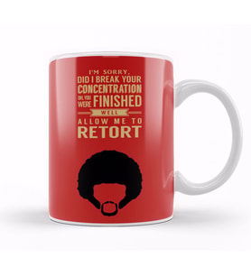 Pulp Fiction Jules Quote Movie Silhouette Kupa Bardak Porselen