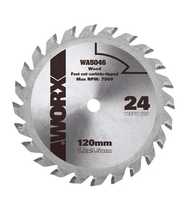 WORX WA5046 120x9,5mm Ahşap Kesme Elmas, Daire Testere Bıçağı