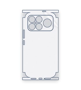 SChitec Redmi K90 Pro Max Uyumlu Fullbody Arka Kaplama Hidrojel Koruyucu Film