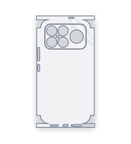 SChitec Redmi K90 Pro Max Uyumlu Fullbody Arka Kaplama Hidrojel Koruyucu Film