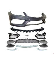 Mercedes-Benz W207 2013-2017 Arası Uyumlu AMG Ön Tampon Seti (Dolu)