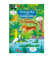 Ara ve Bul Resimli Bulmacalar Tropik Ormanlar TÜBİTAK Popüler Bilim Yayınları